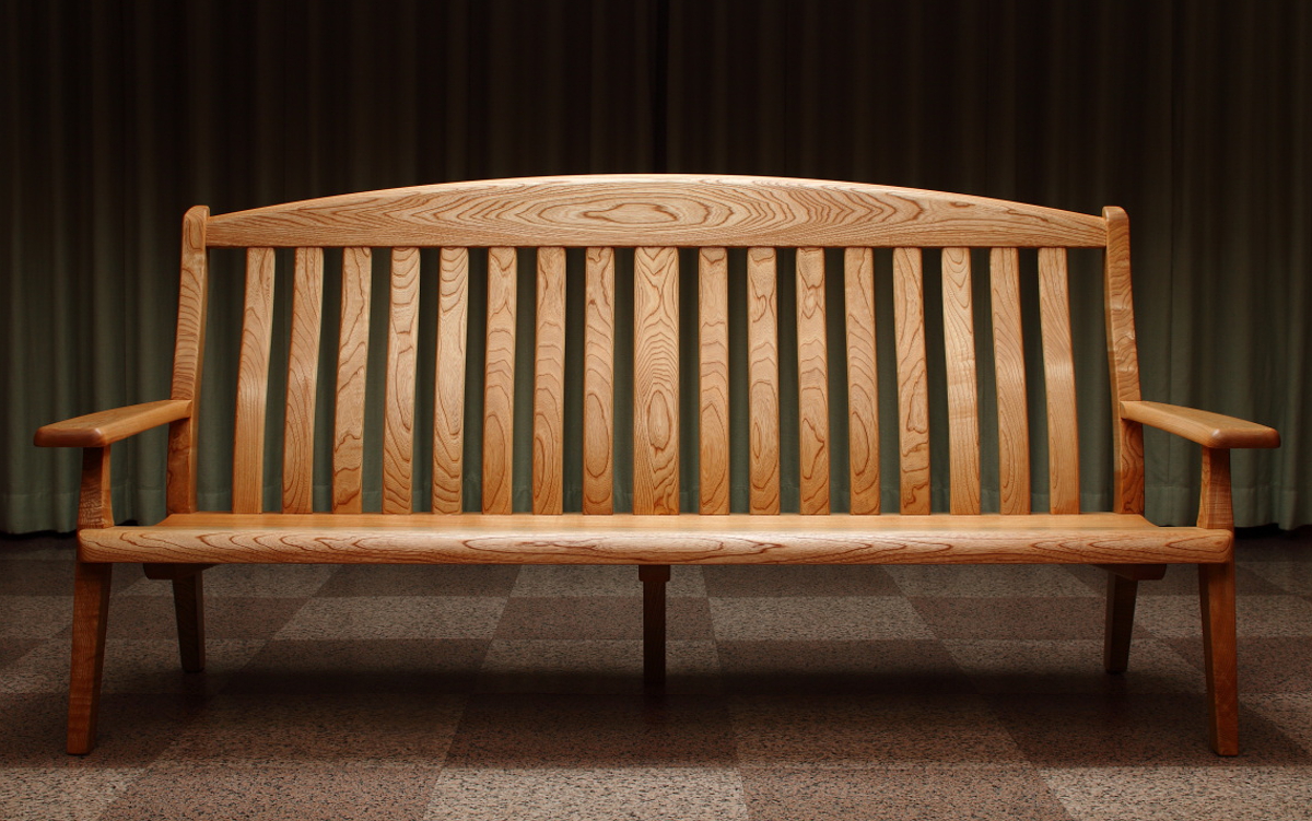 国産無垢材の椅子 - 岩泉純木家具
